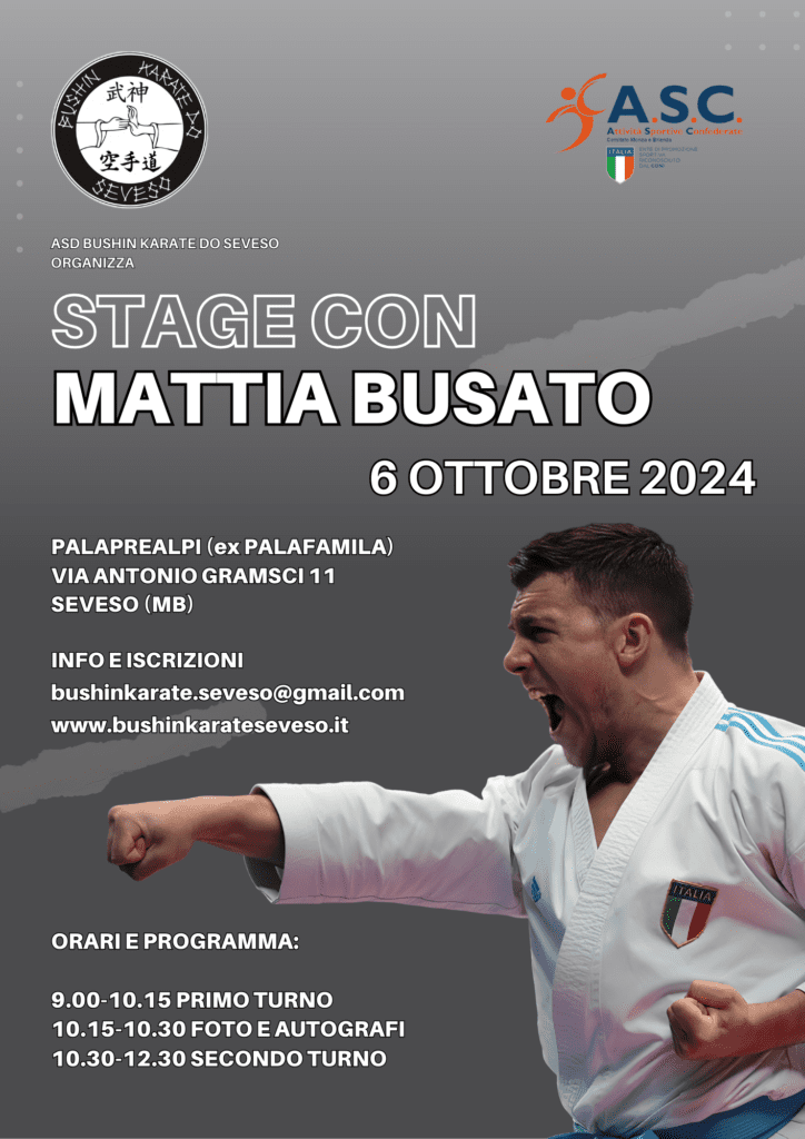 Stage Mattia Busato ottobre 2024