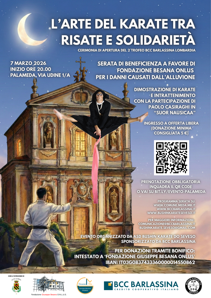 L'ARTE DEL KARATE TRA RISATE E SOLIDARIETÀ