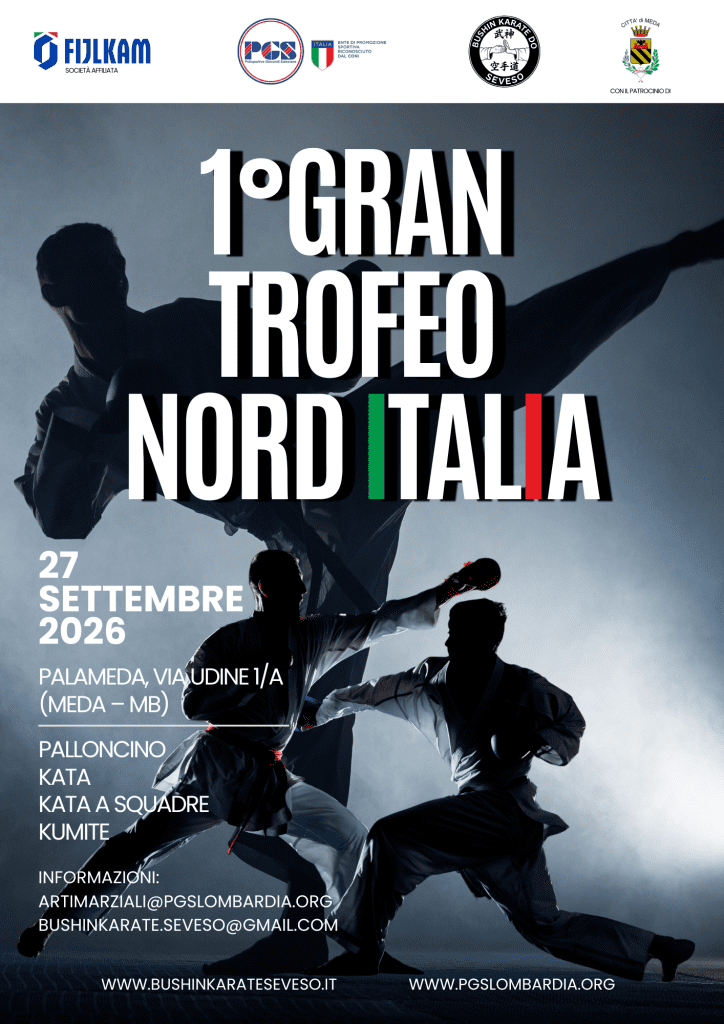 1° Gran Trofeo Nord Italia karate Meda 2026